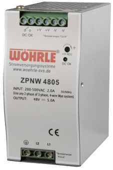 Wöhrle Schaltnetzgerät ein u.   ZPNW4805 