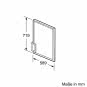 Siemens  KF 10 ZAX 0 Türfront 