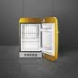 SMEG FAB 5 RDGO 3 Gold Swarovski Minibar 