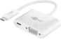 Goobay Adapter USB-C auf VGA mit PD 