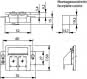 TG Modul-Aufnahme 50x50 rw   H02010A0081 