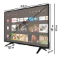 JVC LT-43VAF3055 sw LED-TV Android 