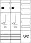 ABN Zählerschrank 3Pkt 2Z 1V    S37ZA120 