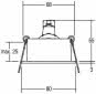 BRUM NV-Einbaustrahler           0063.60 