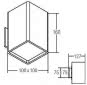 BRUM LED-Wandanbaul. 230V,      10040173 