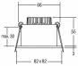 BRUM LED-Einbaustrahler         12267083 