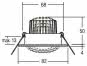 BRUM LED-Einbaustrahler 350mA   38180073 