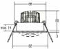 BRUM LED-Einbaustrahler         38187253 