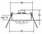 BRUM Einbaulautsprecher 3/4W,   43003640 