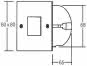 BRUM Led-Wandeinbauleuchte ES 1W P3930WW 