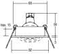 BRUM NV-Einbaustrahler alumatt   0063.25 