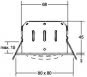 BRUM LED-Einbaustrah. 5W nickel INDIWO68 