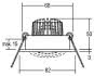 Brumberg LED-Einbaustrahler 350 12371073 