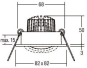 Brumberg LED-Einbaustrahler 350 12374633 