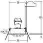 BRUM HV Einbaustrahler rund   36143250 