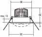 BRUM LED-Einbaustrahler 6W 230V 38304073 