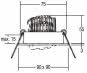 BRUM LED-Einbaustr., 230V 6W,   38310253 