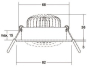 Brumberg LED-Einbaustrahler 230 38377183 