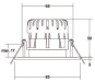 Brumberg LED-Einbaudownlight    38480173 