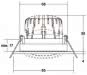 Brumberg LED-Einbaustrahler 230 38484173 