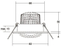 Brumberg LED-Einbaustrahler 230 39180083 