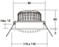 Brumberg LED-Einbaustrahler 230 39396073 