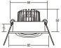 Brumberg LED-Einbaustrahler     39483023 