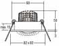 BRUM LED-Einbaustrahler 230 V   39485253 