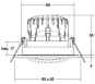 Brumberg LED-Einbaustrahler 230 39488153 