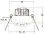 Brumberg LED-Einbaustrahler 230 40144023 