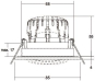 Brumberg LED-Einbaustrahler 230 40484183 