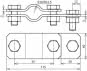 DEHN Anschlussschelle             620021 