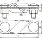 DEHN Sv-Klemme St/Tzn             308320 