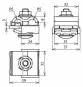 DEHN UNI-Falzklemme NIRO/Al f. Rd 365250 