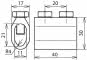 DEHN Trennmuffe Rd 8-10/10mm Alu  450101 