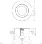 EVN Alu-Power-Led-Einbauleuchte   505014 