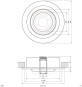 EVN Alu-Power-LED-Einbauleuchte   506014 