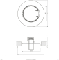 EVN Einbauleuchte plan starr      513001 