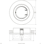 EVN Halogen-Einbauleuchte plan    527001 