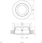 EVN Alu-Massiv Einbauleuchte      619014 