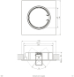 EVN Einbauleuchte quadratisch     646001 