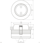 EVN Halogen-Halbeinbauleuchte     753601 