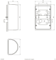 EVN LED Wandanbau, 2-flmg. - C54152540HR 