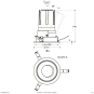 EVN LED Deckeneinbau ws F01R09AM1830L15D 