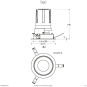 EVN LED Deckeneinbau ws F01R09SM1830L15D 