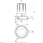 EVN LED Deckeneinbau ws F01R09SM3830L15D 