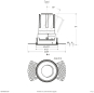 EVN LED Deckeneinbau ws F02R09AM2530L55P 