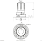 EVN LED Deckeneinbau ws F02R09SM1830L15P 