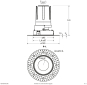 EVN LED Deckeneinbau ws F02R09SM1830L38D 