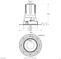 EVN LED Deckeneinbau ws F02R11SM1830L24P 